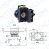 LAY25-EA42 22mm Buton Normalde Kapalı Kontak