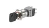 NO95-1 LAS1-BGQ-22Y-21r 19mm Metal Anahtarlı Switch 0-I IP65