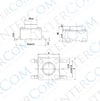 Tact Switch 6x6 3,5mm SMD