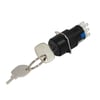 SY-22Y16mm Plastik Anahtarlı Switch 0-I Key Sw