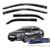 Citroen C-Elysee Niken Kromlu Cam Rüzgarlığı 4lü Set 2013 ve Üstü