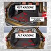 Citroen C3 Aircross Ferrous ALT Kademe İçin 3D Bagaj Havuzu 2025 ve Üstü