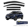 Citroen C5 Aircross Niken Kromlu Cam Rüzgarlığı 4lü Set 2017 2024