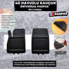 Ferrous 4D Havuzlu Kauçuk Üniversal Paspas Ön 2 Parça - Her Araca Uyumlu