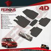 Ford Courier Refref 4D Paspas Siyah ve Refref 4D Bagaj Havuzu 2014 2023
