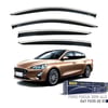 Ford Focus 5 Sedan Niken Kromlu Cam Rüzgarlığı 4lü Set 2019 ve Üstü 