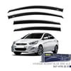 Hyundai Accent Blue Niken Kromlu Cam Rüzgarlığı 4lü Set 2012 2020