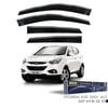 Hyundai ix35 Niken Kromlu Cam Rüzgarlığı 4lü Set 2010 ve Üstü