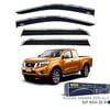 Nissan Navara Niken Kromlu Cam Rüzgarlığı 4lü Set 2015 ve Üstü
