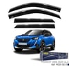 Peugeot 2008 Niken Kromlu Cam Rüzgarlığı 4lü Set 2020 ve Üstü