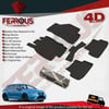 Seat Leon MK3 Refref 4D Havuzlu Kauçuk Paspas 2013 ve Üstü Siyah