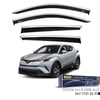 Toyota C hr Niken Kromlu Cam Rüzgarlığı 4lü Set 2018 2023