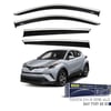 Toyota C hr Niken Kromlu Cam Rüzgarlığı 4lü Set 2018 2023