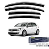 Volkswagen Golf 6 Niken Kromlu Cam Rüzgarlığı 4lü Set 2009 2013