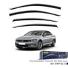 Volkswagen Passat B8 Niken Kromlu Cam Rüzgarlığı 4lü Set 2015 2021