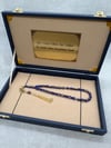 Altın Yaldız Parçacıklı Kişiye Özel İsimli Golden Rosary+İSİMLİ VIP BÜYÜK KUTU