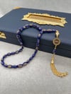 Altın Yaldız Parçacıklı Kişiye Özel İsimli Golden Rosary+İSİMLİ VIP BÜYÜK KUTU