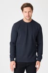 intersivinBisiklet Yaka Dokulu Sweatshirt