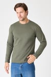 intersivinBisiklet Yaka Slim Fit Sweatshirt