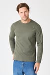 intersivinBisiklet Yaka Slim Fit Sweatshirt