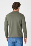 intersivinBisiklet Yaka Slim Fit Sweatshirt