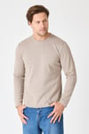 intersivinBisiklet Yaka Slim Fit Sweatshirt