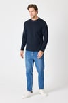 intersivinBisiklet Yaka Slim Fit Sweatshirt