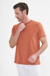 intersivinİntersivin Bisiklet Yaka Kiremit Tshirt - T13