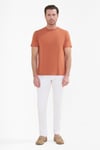 intersivinİntersivin Bisiklet Yaka Kiremit Tshirt - T13