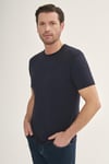 intersivinİntersivin Bisiklet Yaka Lacivert Tshirt - T13