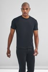 intersivinİntersivin Bisiklet Yaka Siyah Tshirt - T13
