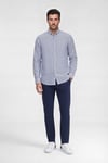 intersivinİntersivin Çİzgli Slim Fit Keten GömlekVT-37