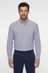 intersivinİntersivin Çİzgli Slim Fit Keten GömlekVT-37