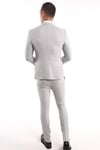 intersivinİntersivin Erkek Gri 6 Drop Slim Fit Takım Elbise