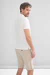 intersivinİntersivin Fermuarlı Polo Yaka Ekru Tshirt - SD-03