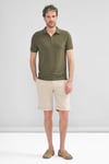 intersivinİntersivin Fermuarlı Polo Yaka Haki Tshirt - SD-03