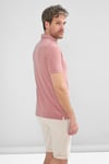 intersivinİntersivin Fermuarlı Polo Yaka Pembe Tshirt - SD-03