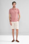 intersivinİntersivin Fermuarlı Polo Yaka Pembe Tshirt - SD-03