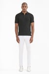 intersivinİntersivin Fermuarlı Polo Yaka Siyah Tshirt - SD-03