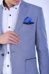 İntersivinİntersivin Mendil Cepli Toprak Blazer Erkek Tek Ceket