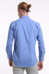 intersivinİntersivin Regular Fit Pamuklu Düz Koyu Mavi Erkek Gömlek
