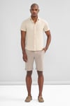 İNTERSİVİNİntersivin Slim Fit Kısa Kollu Gömlek -  HLN-06