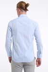 intersivinİntersivin Slim Fit Pamuklu Düz Açık Mavi Erkek Gömlek