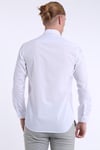 intersivinİntersivin Slim Fit Pamuklu Düz Beyaz Erkek Gömlek