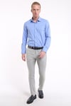 intersivinİntersivin Slim Fit Pamuklu Mavi Erkek Gömlek