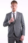 intersivinİntersivin Slim Fit Yelekli 6 Drop Füme Takım Elbise