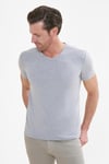 intersivinİntersivin V Yaka Gri Tshirt - T01