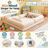 Deco Montessori Sünger Yatak Fuşya - MiniwoodDeco Montessori Sünger Yatak Fuşya
