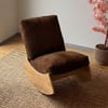 Sallanan Koltuk Kahverengi - MiniwoodComfort Sallanır Koltuk Kahverengi