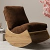 Sallanan Koltuk Kahverengi - MiniwoodComfort Sallanır Koltuk Kahverengi